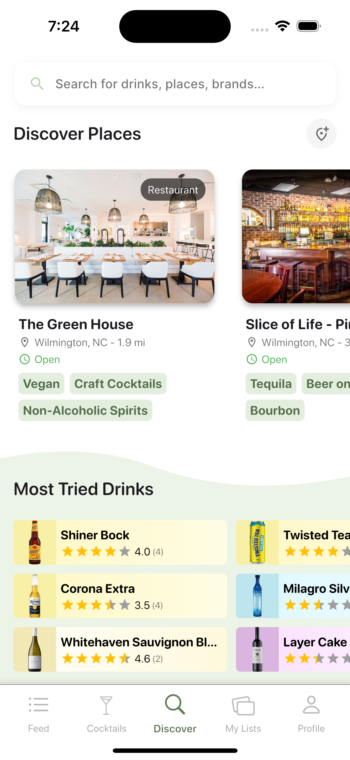 Tipsy App Screenshot