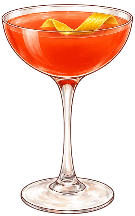 Allegheny light brown cocktail