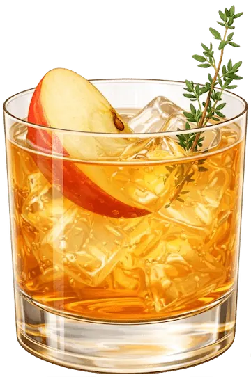 Apple Cider Bourbon Smash