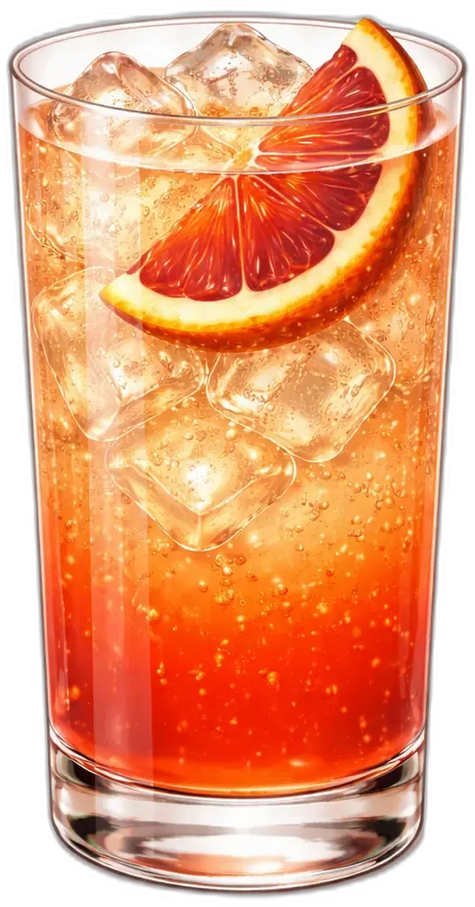 Blood Orange Americano