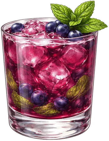 Blueberry Mint Smash