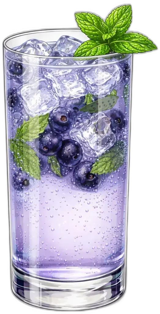Blueberry Mojito