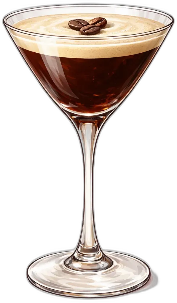 Chocolate Mint Espresso Martini