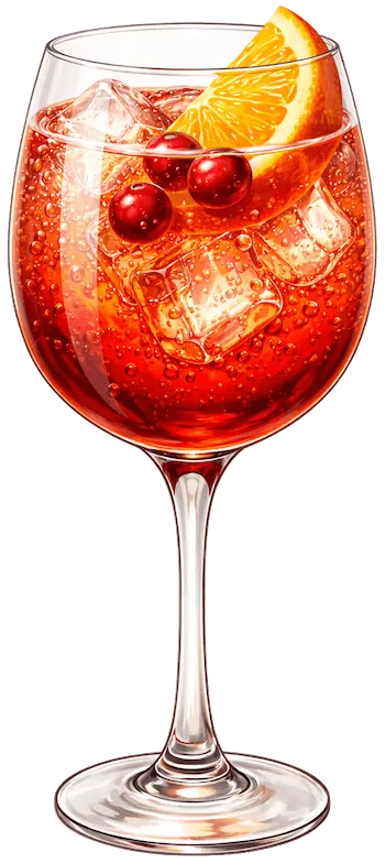 Cranberry Aperol Spritz