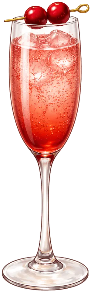 Cranberry French 75