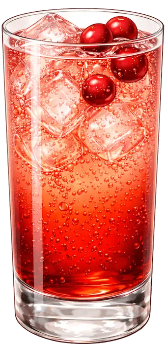 Cranberry Gin Fizz