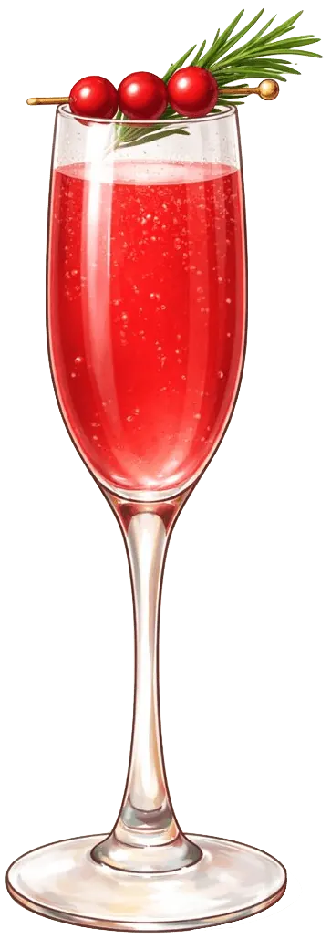 Cranberry Mimosa
