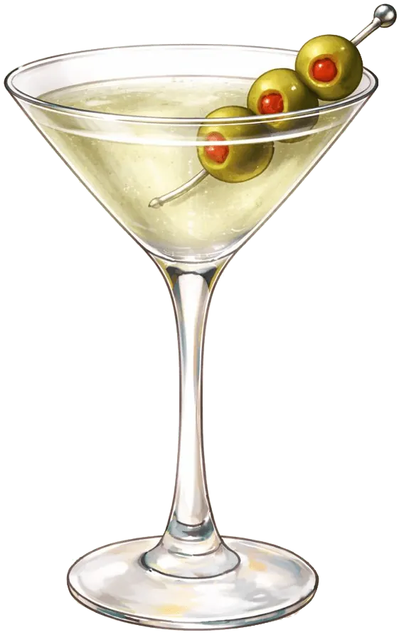 Dirty Vodka Martini