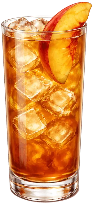 Fizzy Peach Tea