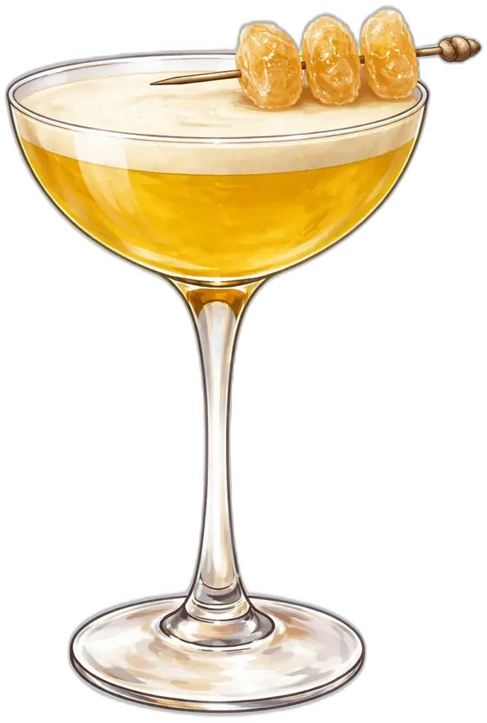 Ginger Amaro Sour