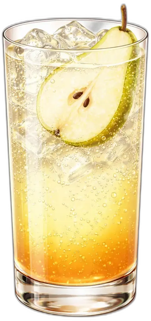 Ginger Pear Collins