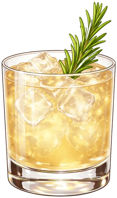 Honey Rosemary Sour