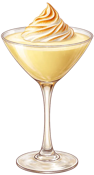 Lemon Meringue Martini