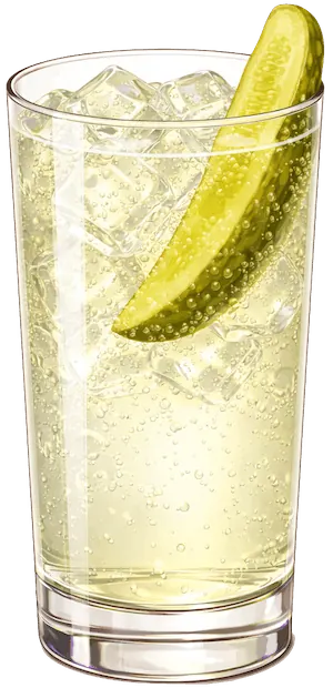 Pickle Lemonade Mocktail