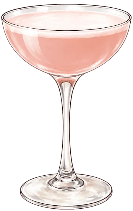 Pink Flag light pink cocktail