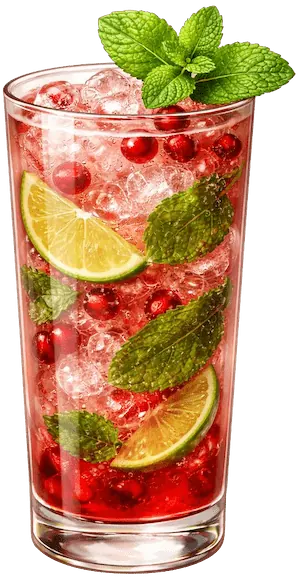 Pomegranate Mojito