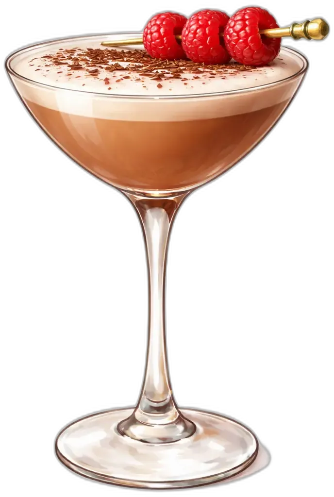 Raspberry Chocolate Martini