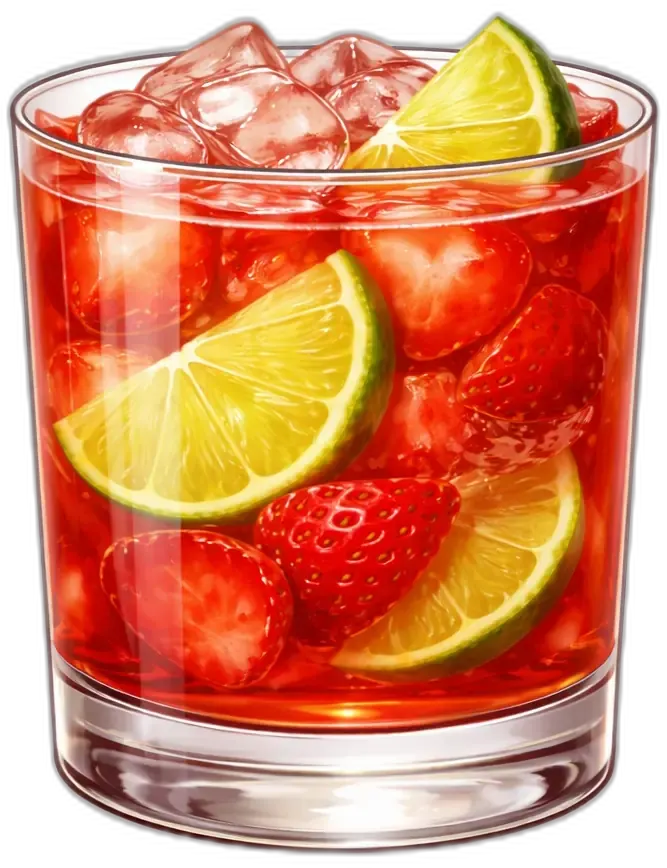 Strawberry Caipirinha