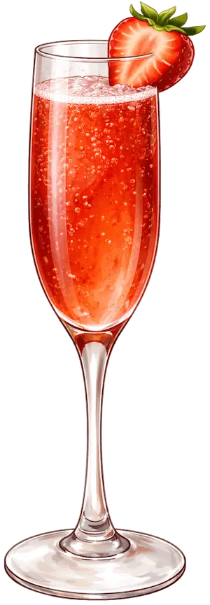 Strawberry Mimosa
