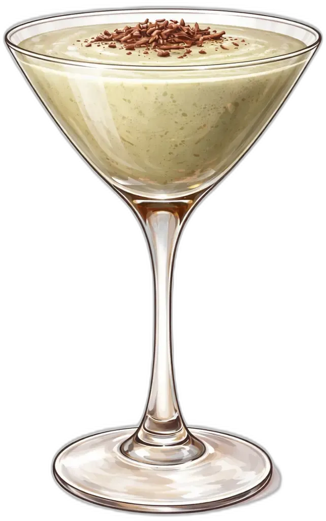 Thin Mint Cocktail