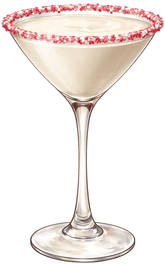 White Chocolate Peppermint Martini